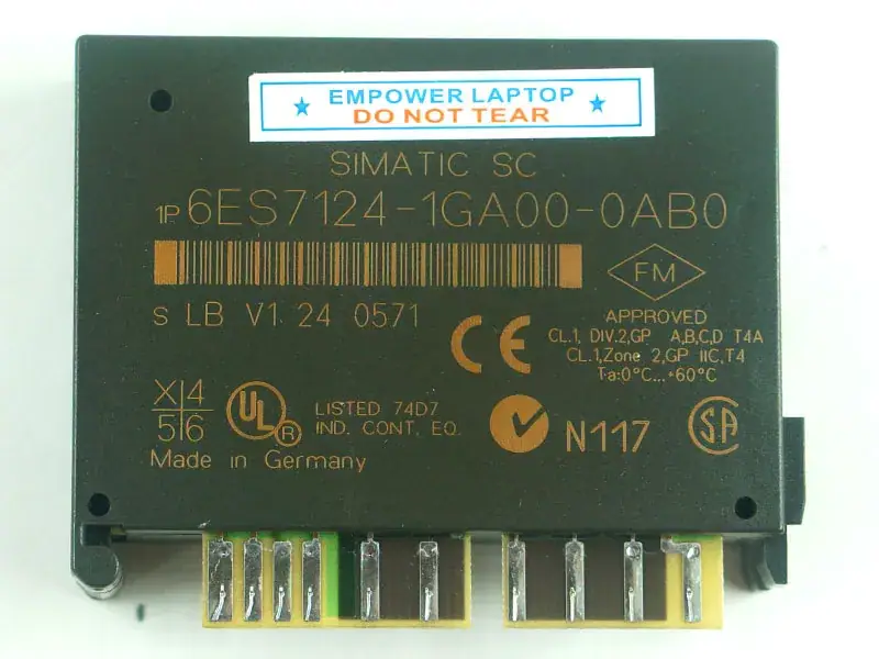 Siemens 6ES7124-1GA00-0AB0 PLC Module